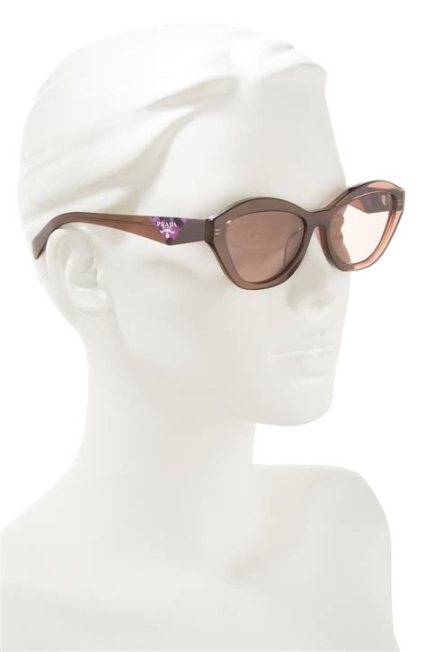 prada 55|Prada 55mm Butterfly Sunglasses .